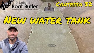 Installing the New (underfloor) Water Tank (Project Lottie Ep10)