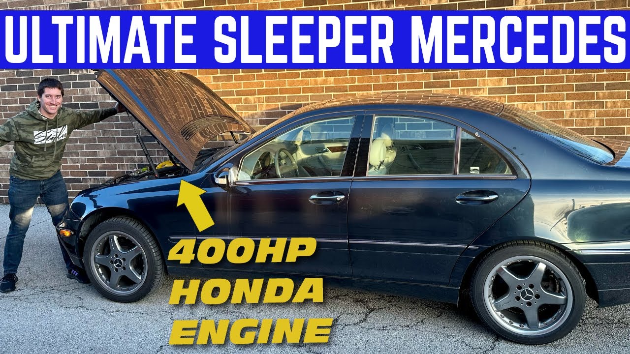 This Turbo Honda SWAPPED Mercedes Is A RIOT To Drive