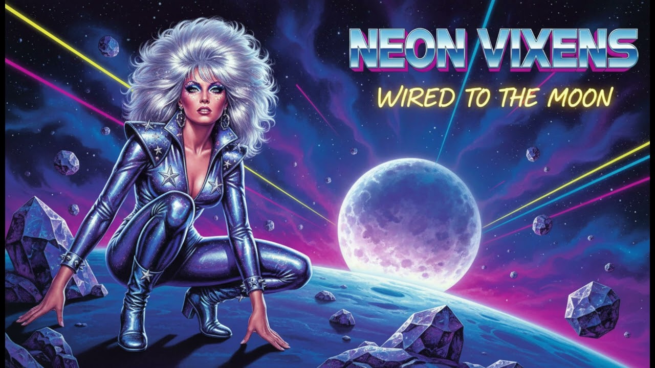 Neon Vixens – Echoes in Low Light (80s Glam Rock)