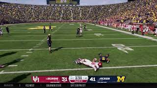 CFB 26 Michigan Wolverines vs Oklahoma Sooners Week 2 GOTY