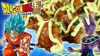 Ruleta de TAKOYAKIS de Dragon Ball SUPER!!! (Bolitas de PULPO)