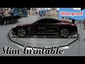 [Slim type car turntable] This parking turntable was Applied waterproofing technology