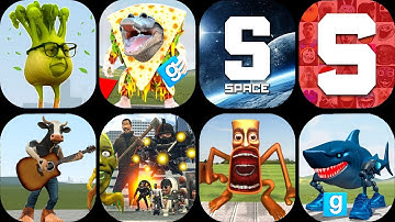 Sandbox In Space mod NEW UPDATE vs Nextbot in Playground vs QUESADILLA CROCODILA,Sandbox Multiplayer