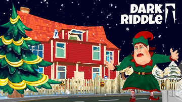 СОСЕД СТАЛ ЭЛЬФОМ и УКРАСИЛ ДОМ К НОВОМУ ГОДУ! Новогоднее ОБНОВЛЕНИЕ в Игре Dark Riddle