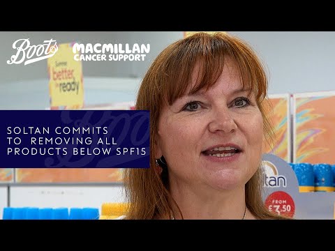 Soltan SPF Commitment | Sun Safety | Boots Soltan X Macmillan | Boots UK