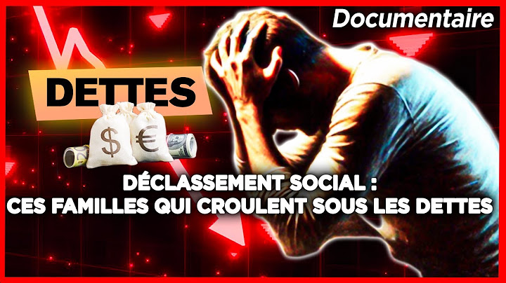 Déclassement social : ces familles qui ont tout perdu – Enquête - Documentaire complet