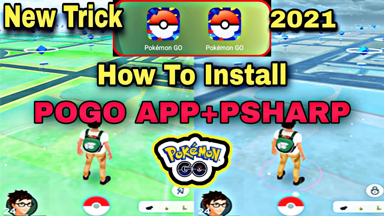 New Trick 21 Use Pgsharp Main Pokemon Go 2 Pokemon Go App In One Device Youtube