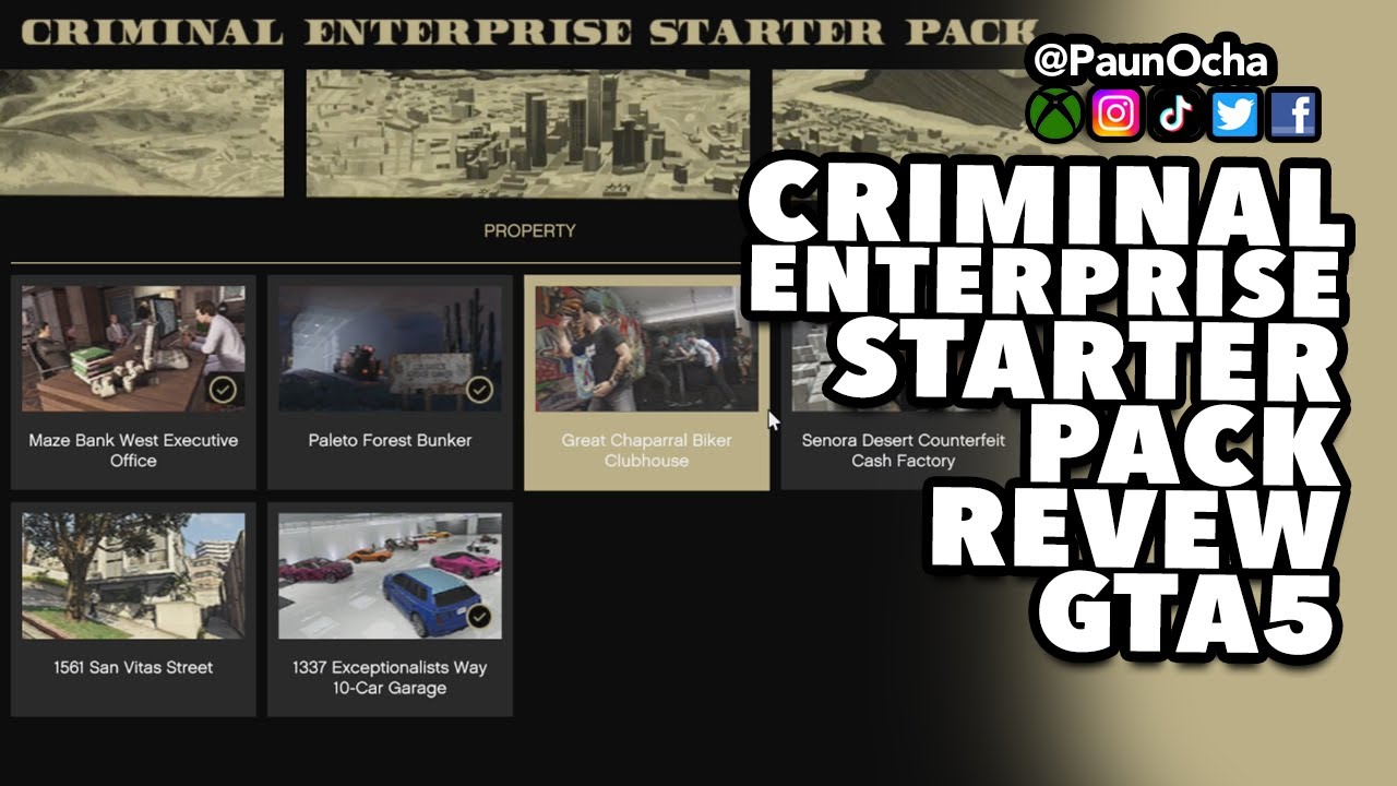 Gta 5 Criminal Enterprise Starter Pack Ps4 Key Criminal Enterprise Starter Pack Review - YouTube