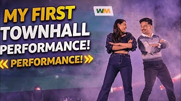 First Townhall dance performace😍✨️ | Townhall | Dance | Enjoyment | 