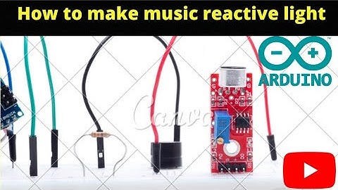 How to make music reactive light with Arduino 🔥🔥🔥
