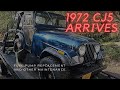 1972 CJ5 #jeep arrives for some work