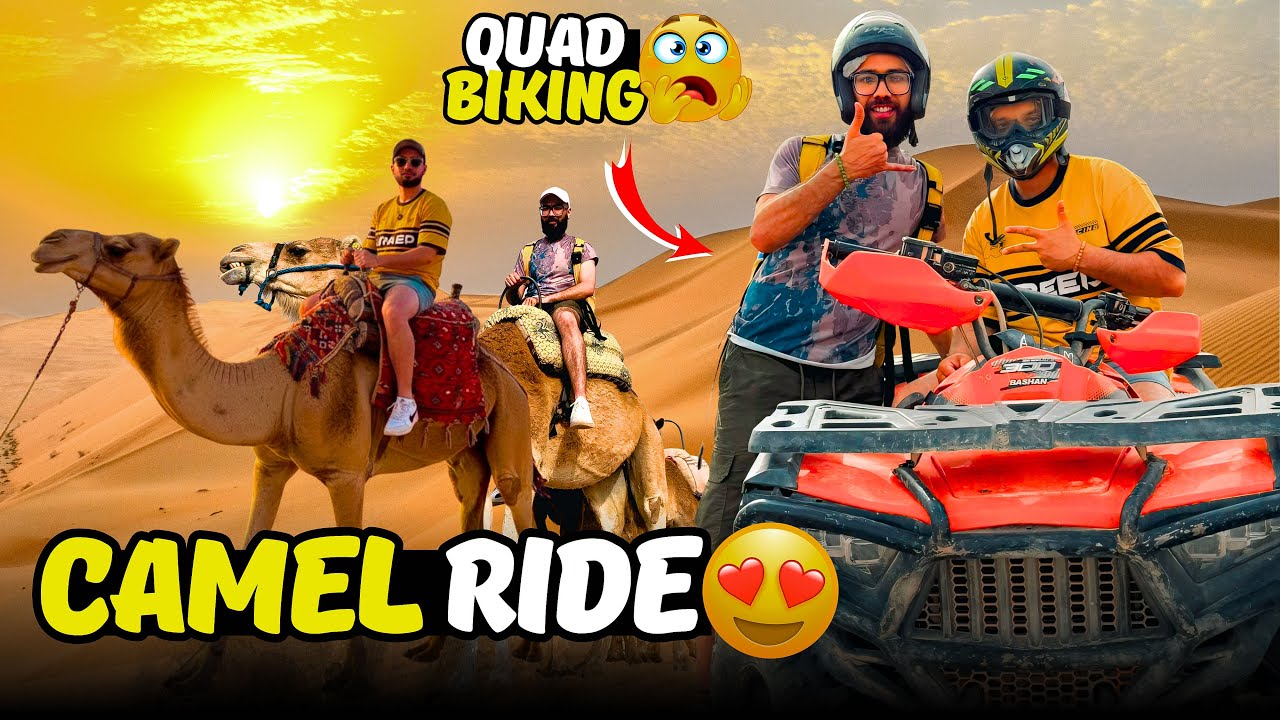 Quad Biking & Camel Riding in the Sahara Desert | Moroccan Food Under the Stars