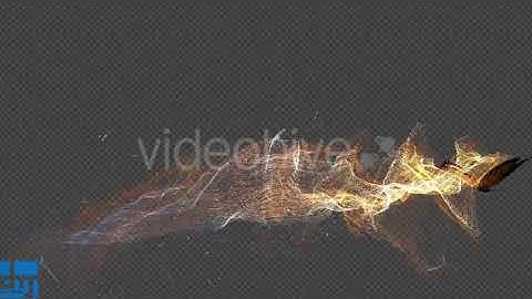 Yellow Butterfly Gorgeous Particle Light Trailing Flying V1 | Motion Graphics - Envato elements
