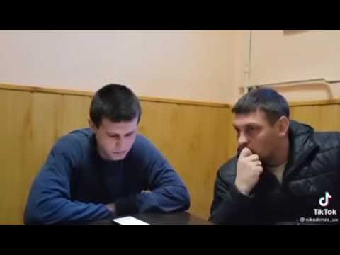 A Russian soldier calls his mother