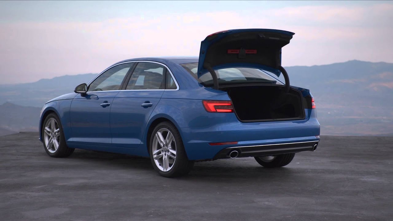 Audi A4 (B9) Sedan Footage - YouTube