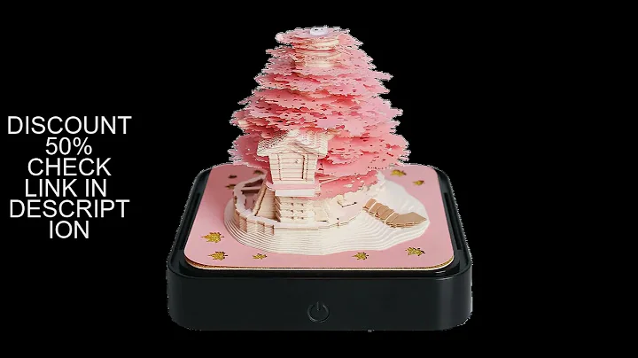 Omoshiroi Block 3D Notepad Sakura Treehouse 3D Calendar 2026 3D Memo Pad Block Notes Offices Paper N