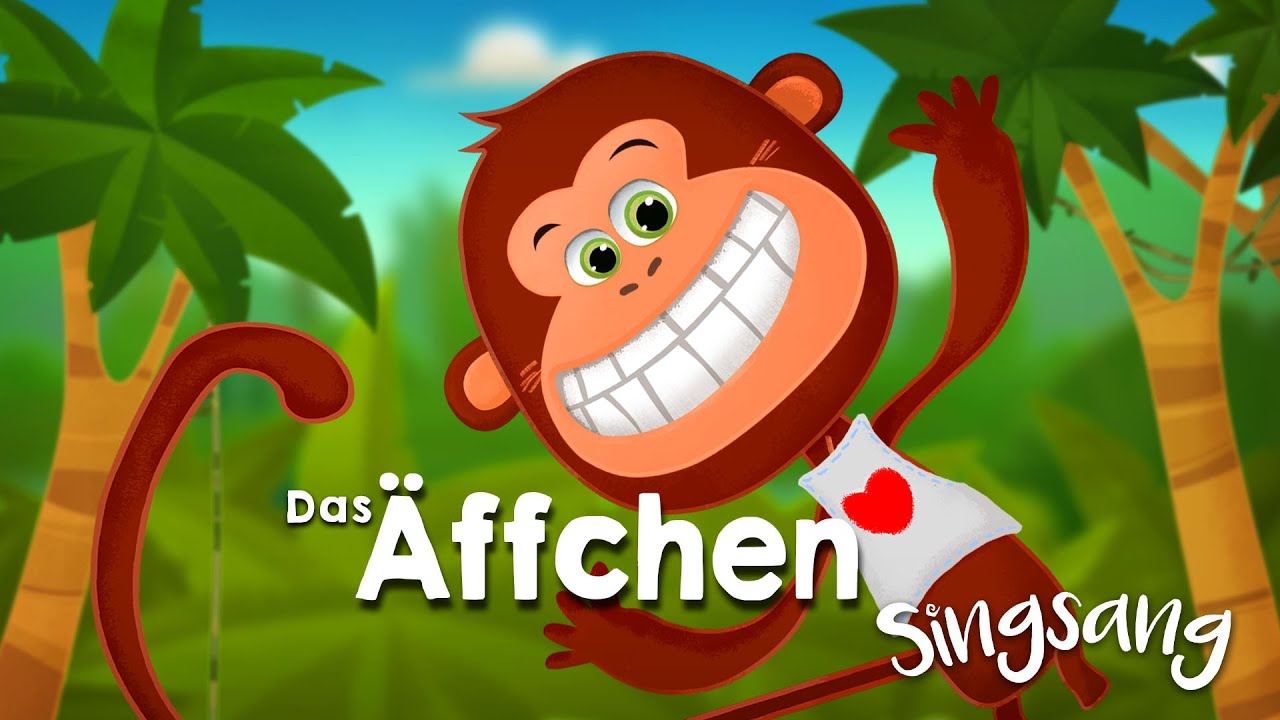 Das Äffchen – Singsang – Lieder für Kinder🎺☀️ - YouTube