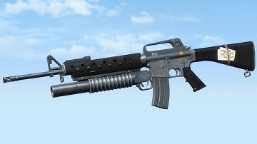M203 "Mamba" Underslung Grenade Launcher Animations | Copperhead Assault Platform #fo4 #fo4mod