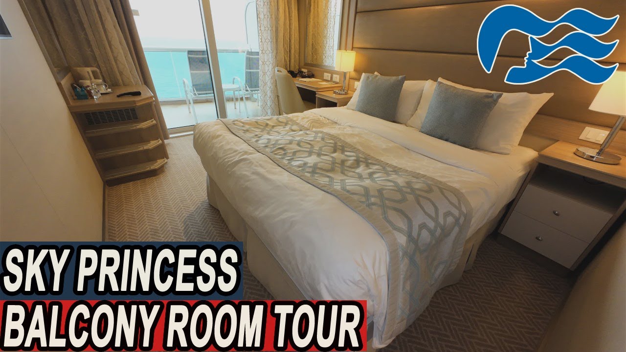 Sky PRINCESS Balcony Room Tour