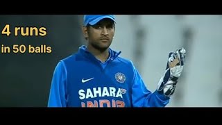 4 runs in 50 balls | Dhoni captaincy|India vs South Africa धोनी का जबर्दस्त कप्तानी screenshot 4