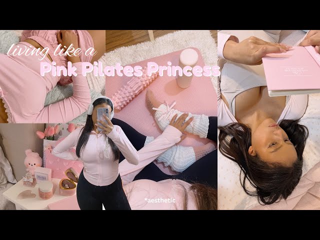 Living Like a Pink Pilates Princess for a Day🎀self care, pilates,  wellness, shopping, & healthy food 