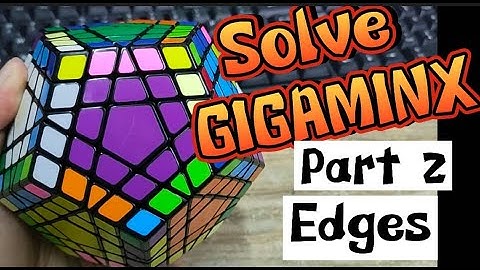 Solve Gigaminx - Part 2 - Edges