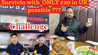 Testing Survival Skills: Living on £20 in the UK || #challenge #2024 #birmingham