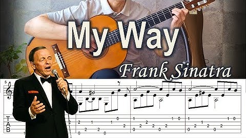 My Way / Frank Sinatra - Fingerstyle Guitar | TAB