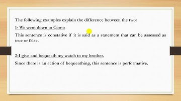 Video An introduction to Speech Acts [2023-2024]