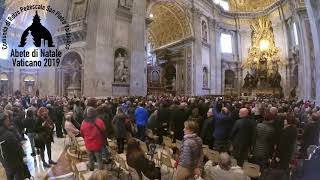 Signore delle Cime - Coro Lagorai in Basilica S. Pietro --- Abete Vaticano 2019