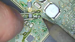 Tesla 1872985-00-A, 1512876-00-E crash data repair. Step by step HW modification