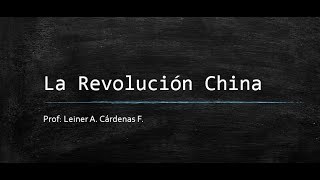revolucion china