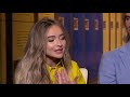 Sabrina Carpenter, Luke Eisner, Ava Michelle, Griffin Gluck on TALL GIRL