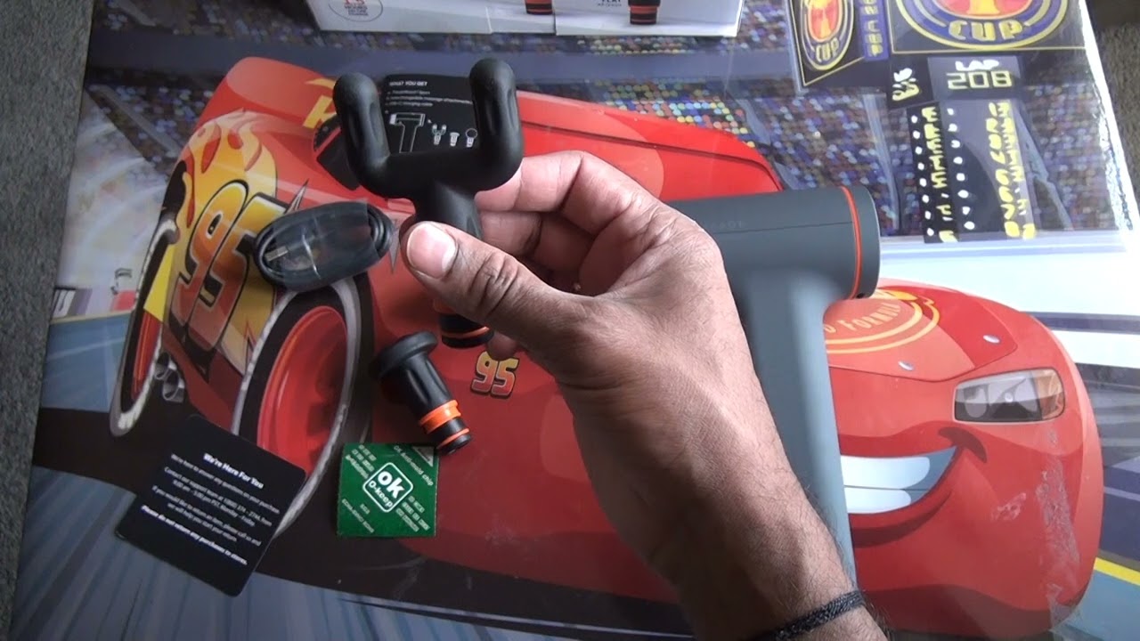 Unboxing Sharper Image PowerBoost Sport Massage Gun