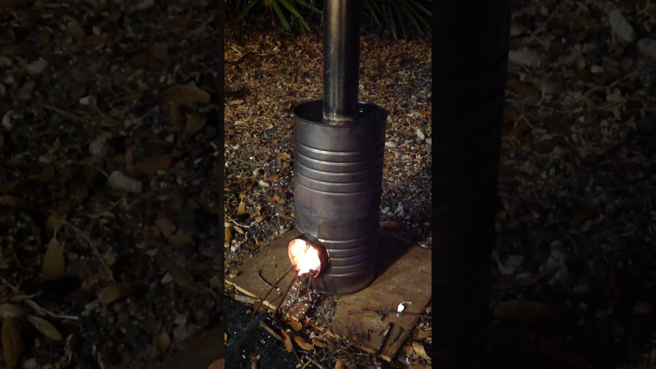 Miniature Coffee Can Heater YouTube