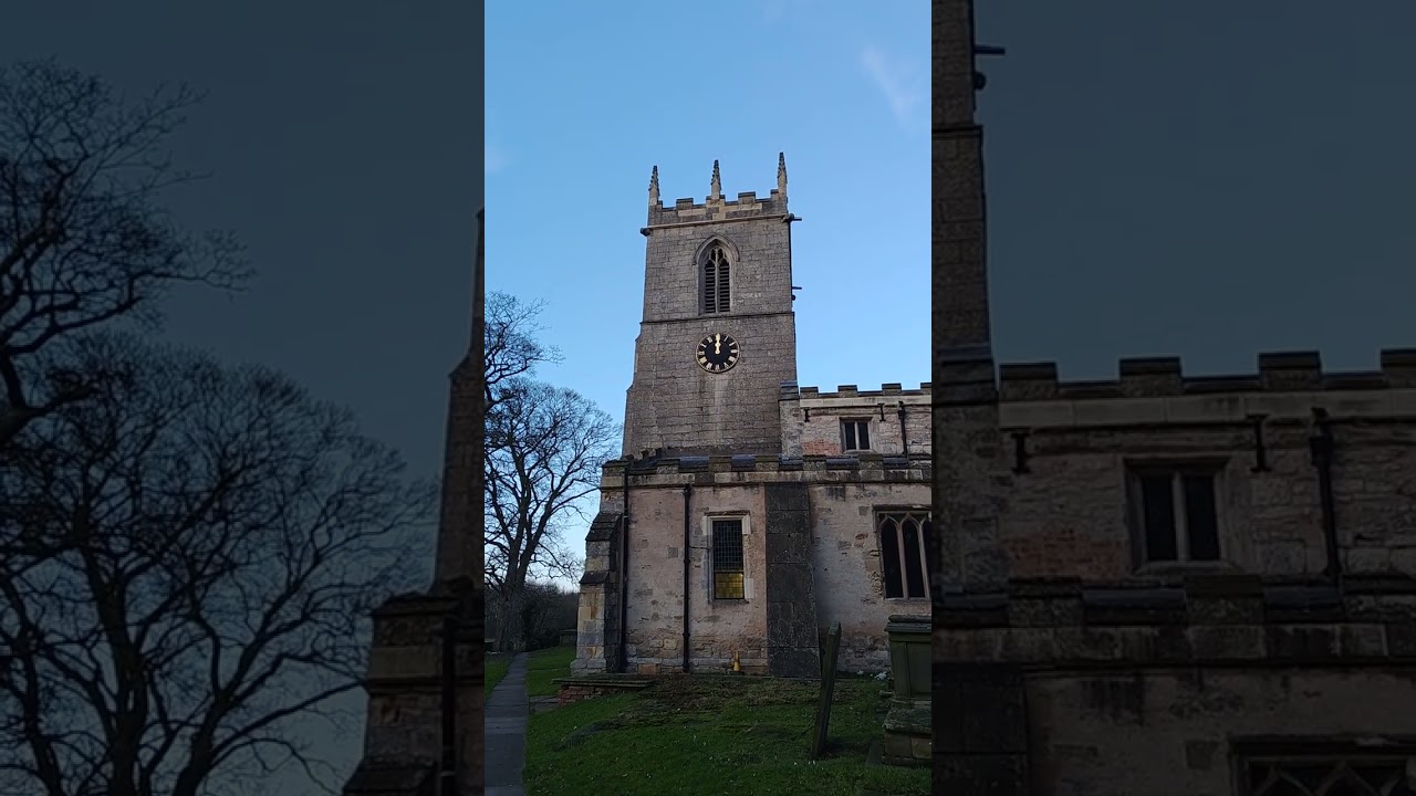 Bell ringing at Epworth St Andrew Church, North Lincs 