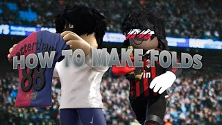 (LAST TUTORIAL)FOLDS TUTORIAL ON BLENDER FOR GFX ROBLOX