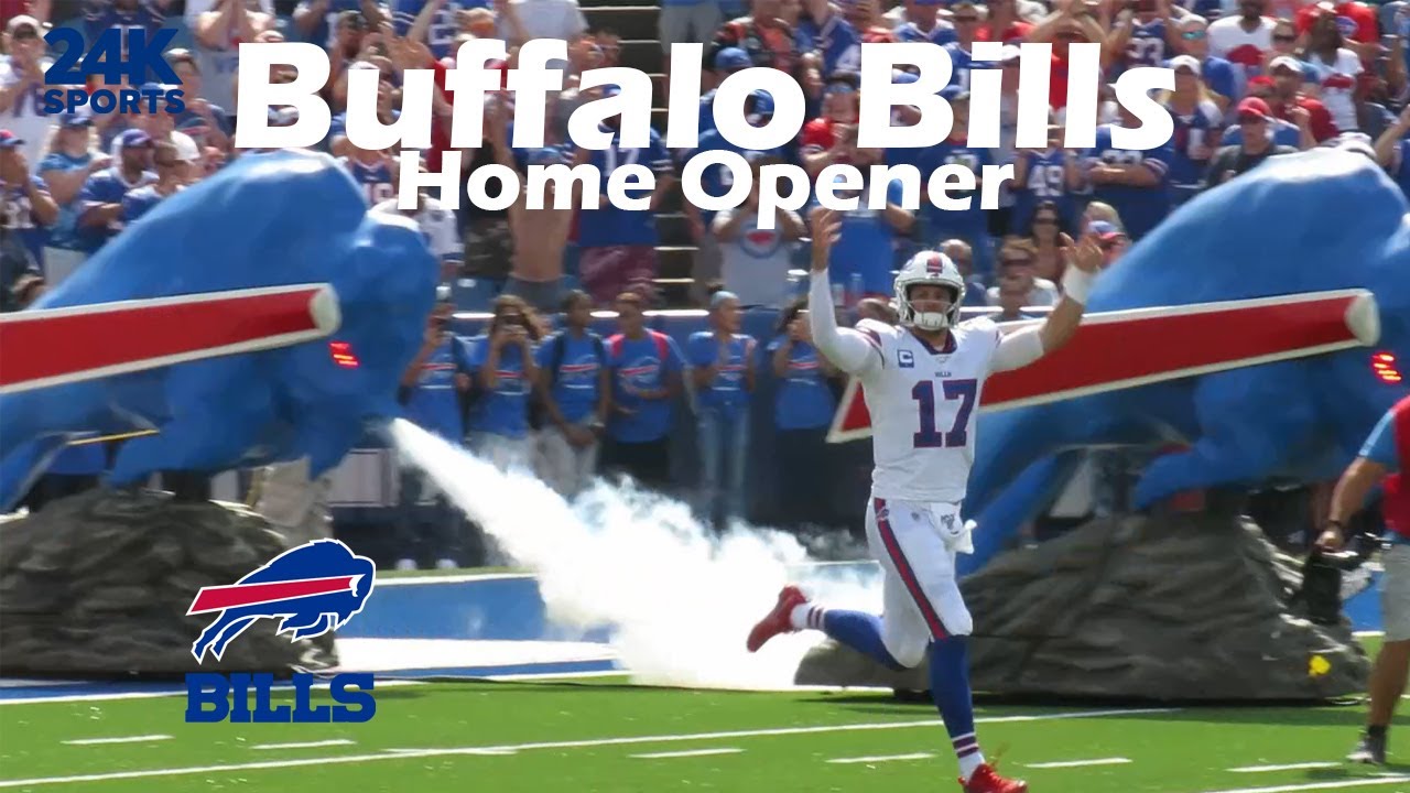 Buffalo Bills Home Opener Plane Flyover YouTube