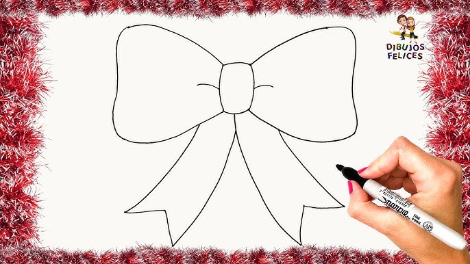 Cómo Dibujar Un Lazo Paso A Paso 🎀 Dibujos De Navidad - YouTube c-mo-dibujar-un-lazo-paso-a-paso-dibujos-de-navidad-youtube
