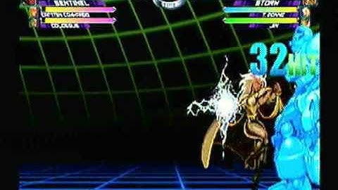 MvC2: Jin/Storm/Tron Team Combos