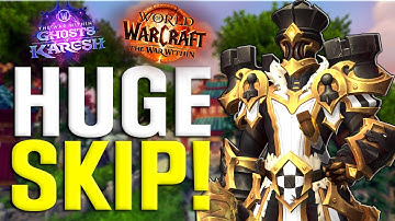Use This 11.2 CAMPAIGN SKIP To Get a HEAD START In Season 3! | WoW