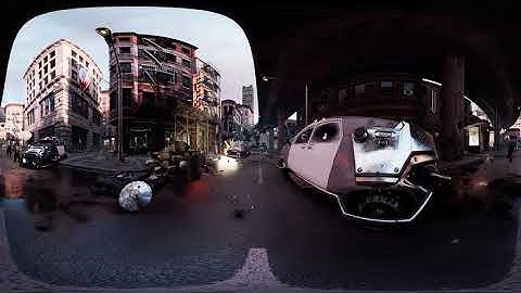 Unreal Engine 4 Camera 360. Mono 4k. 30 fps