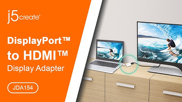 j5create® DisplayPort™ to HDMI™ Adapter JDA154