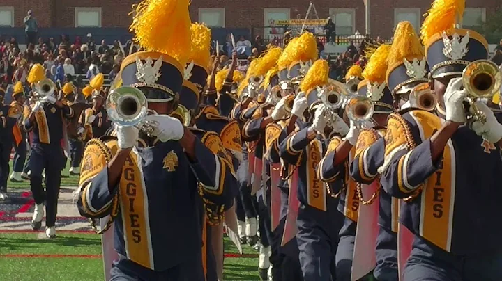 NC A&T Aggie Band Halftime Show at Howard Homecomi...