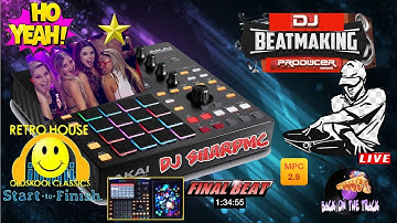 AKAI MPC ONE - #294 Hunting 4 Beats: Retro House old school ‘yeah ho“ #DJ_SharpMC_LIVE,#MPC_ONE,#MPC