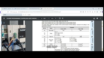MITSUBISHI PLC Modbus FX3U 485ADP-MB & FX3U 485-BD dual Card  Configuration Programming #mitsubishi