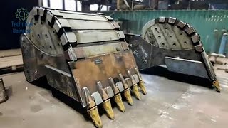 Expert Welders Build a Heavy-Duty Excavator Bucket From Scratch.Bucket Factory Russia