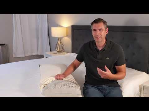 Avocado Pillow Review - Molded Latex Pillow, Great Support.