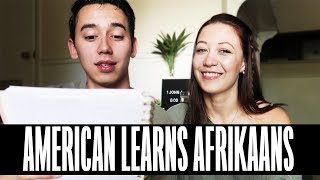 TEACHING AN AMERICAN AFRIKAANS