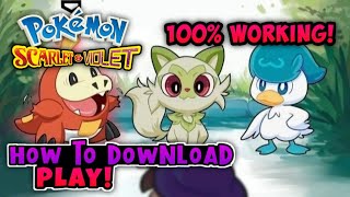 How To Download And Play Pokemon Scarlet And Violet In Mobile 100% Working!  [75% English] 